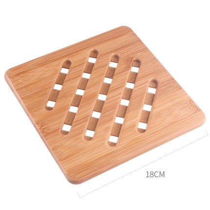 Bamboo Dining Table Mats | Heat-Resistant Trivets & Placemats Set — Eco-Friendly Non-Slip Table Protectors
