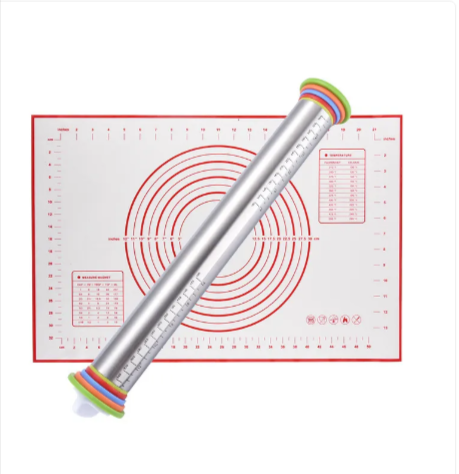 Non-Stick Silicone Baking Mat Set | Reusable Oven Liner for Cookies, Pastries & Roasting L-16''(W)*24''(L)