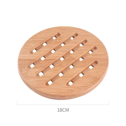 Bamboo Dining Table Mats | Heat-Resistant Trivets & Placemats Set — Eco-Friendly Non-Slip Table Protectors